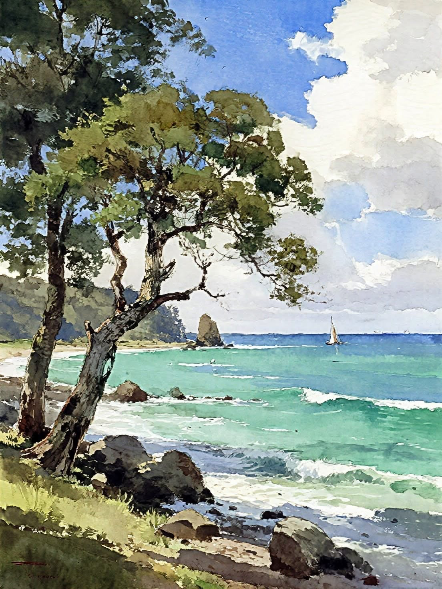 Watercolour - Landscape