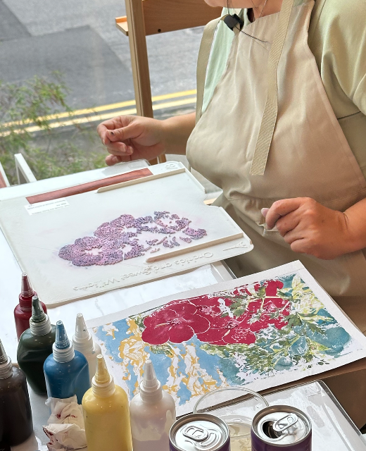 Block Print: Singapore Themes 3