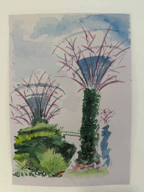 Watercolour - Architectural Sketch