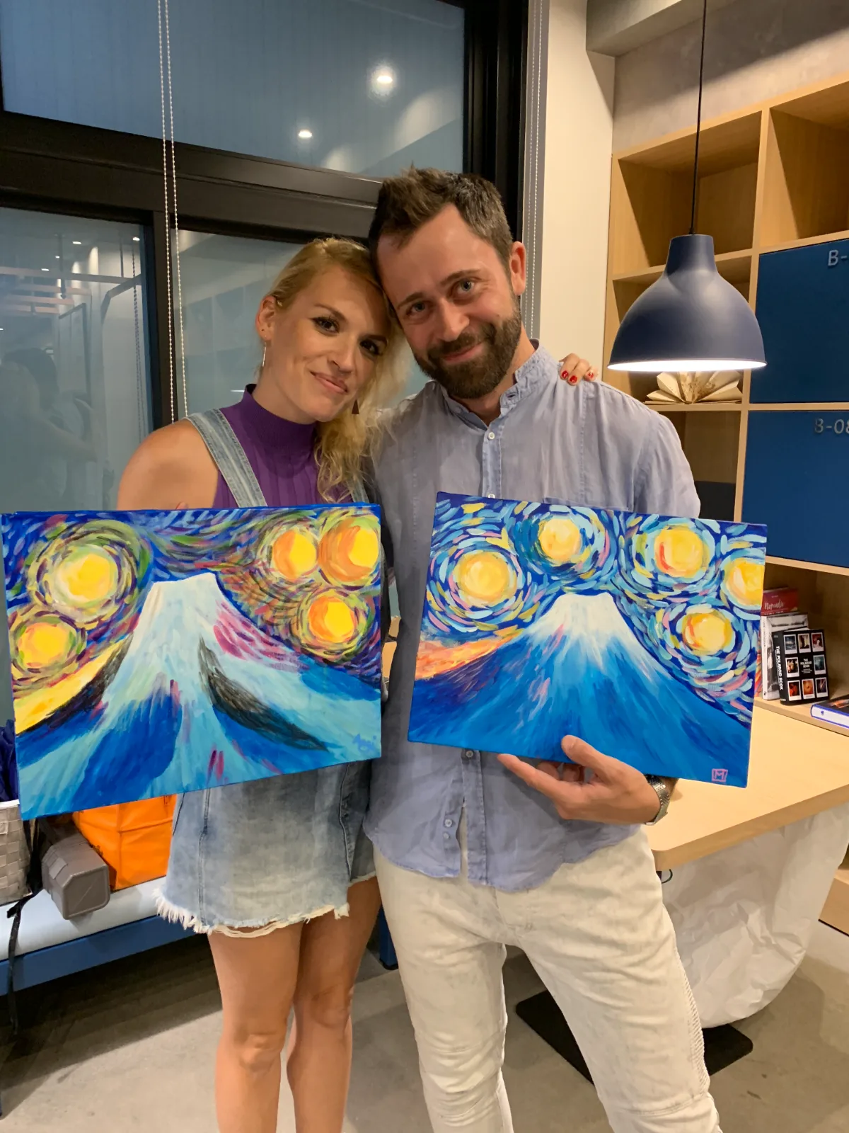 Fuji Van Gogh  4