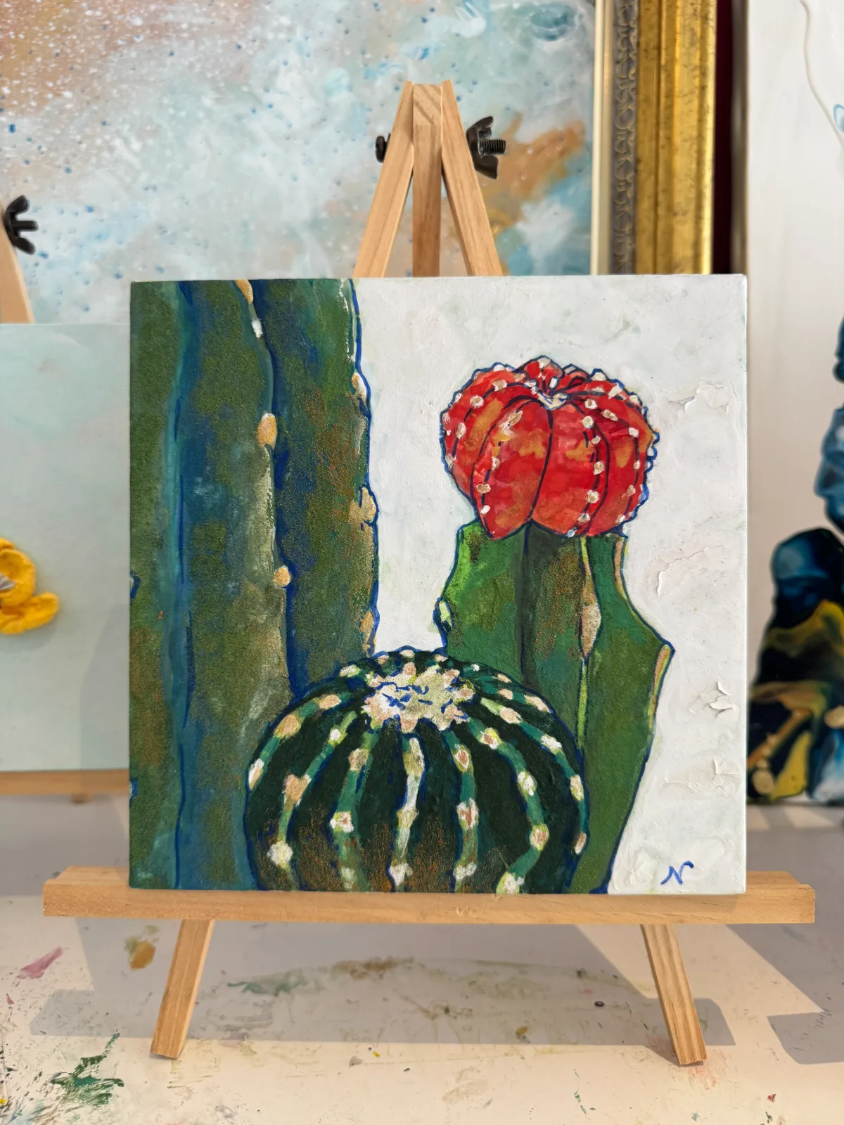 The Art of Nihonga – Cactus 2