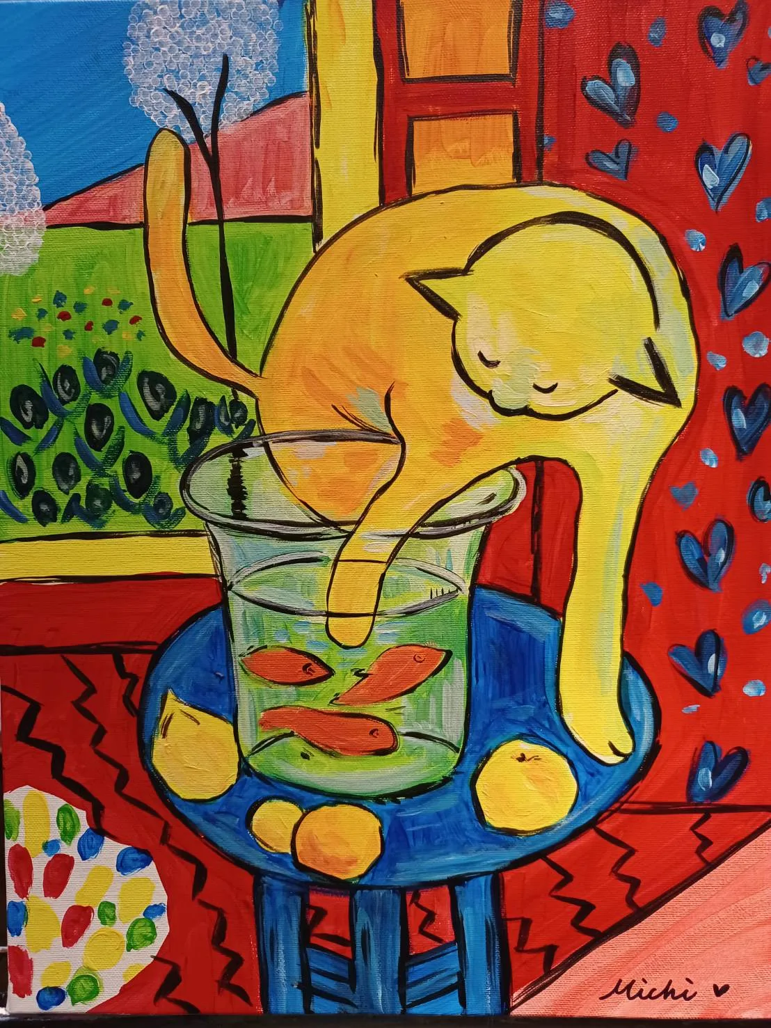 Matisse - Cat and Red Fish