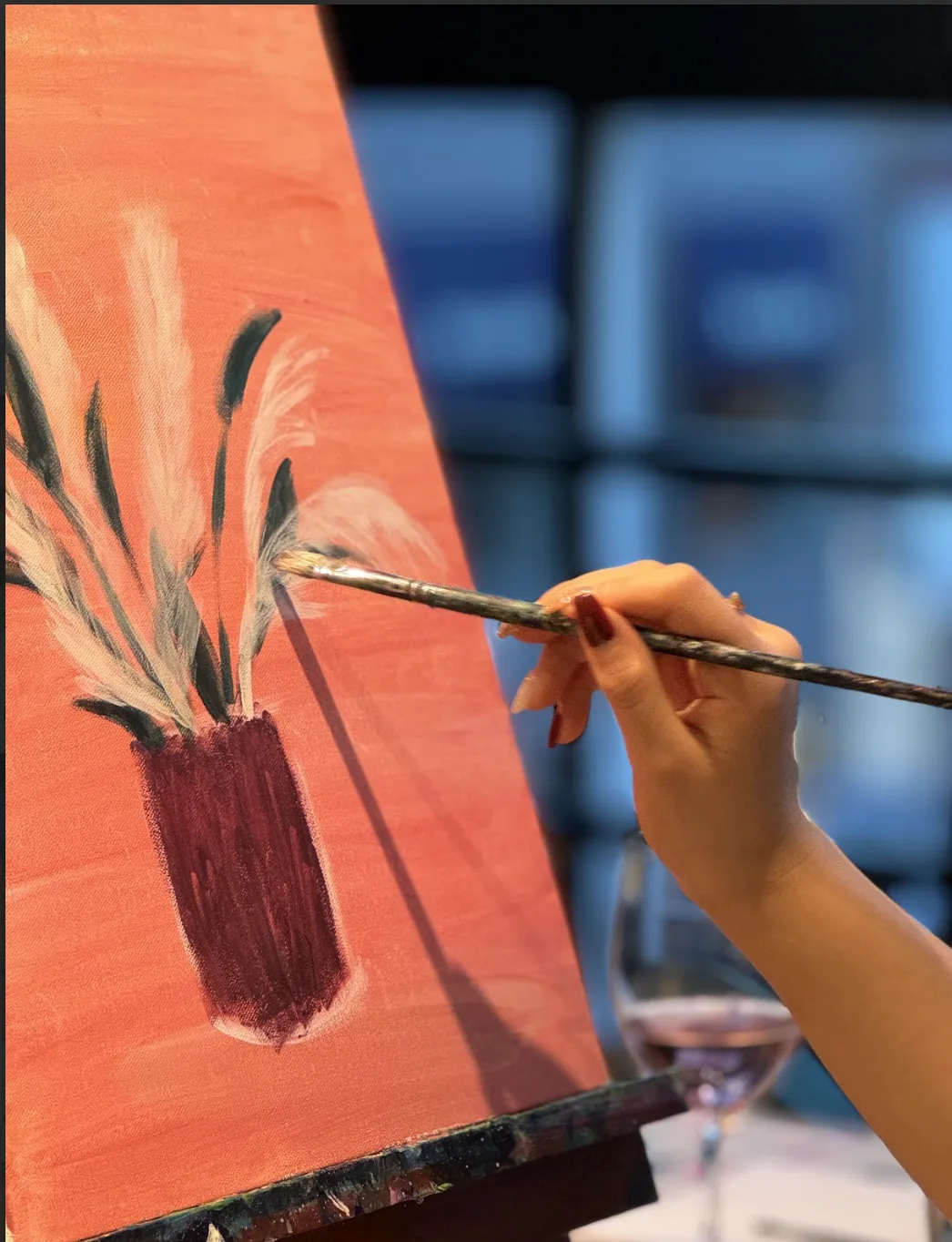 Dried Flowers in Vase 2