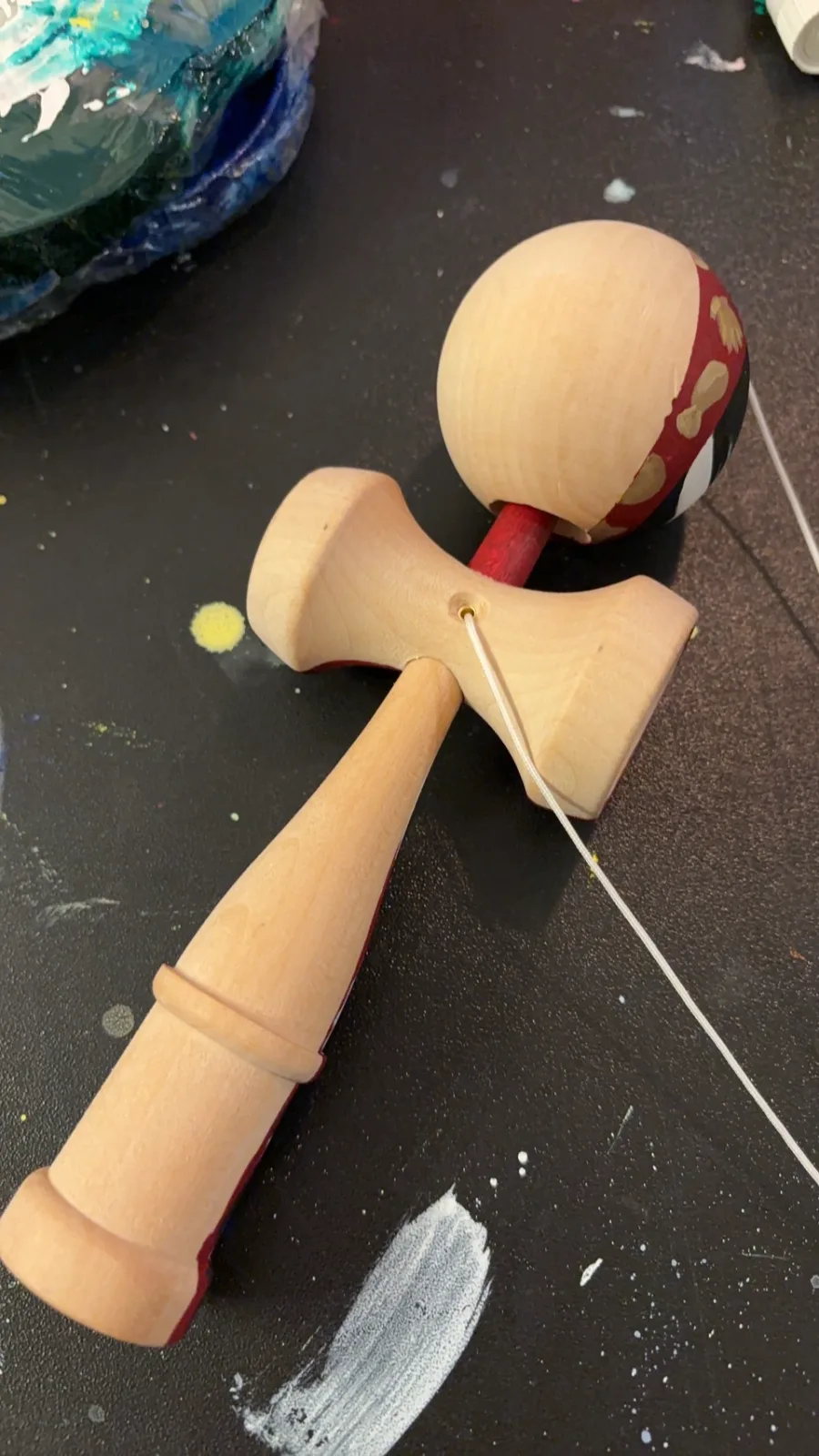 Kids: Kitty Cat Themed Kendama Game 2