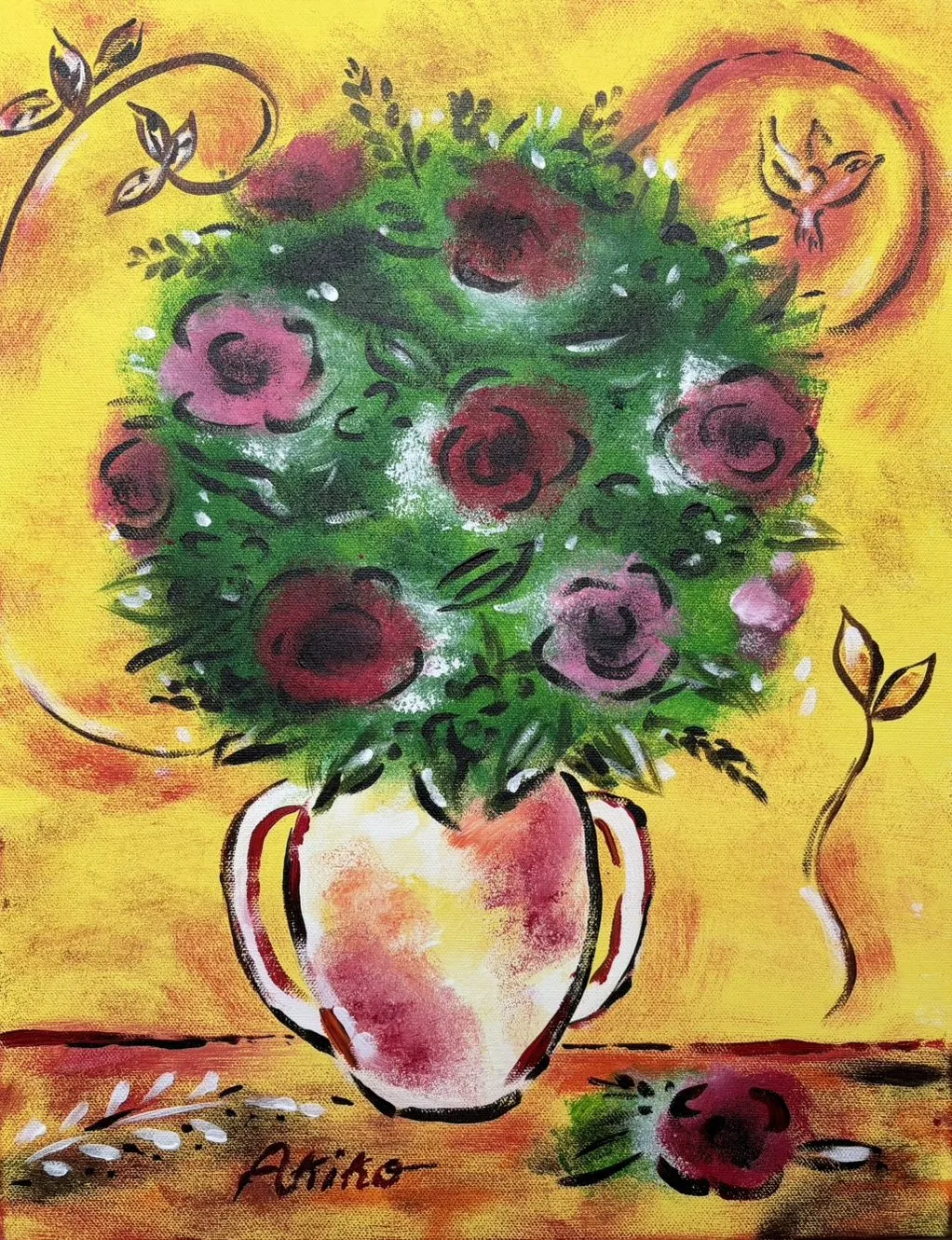 Parent & Child: Chagall Roses