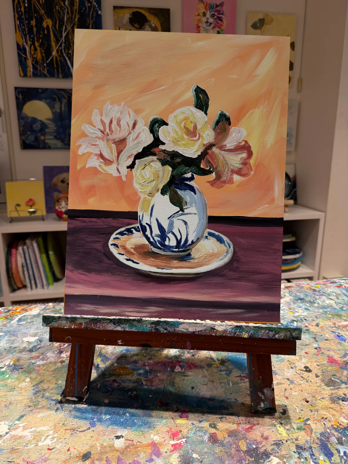 Renoir: Vase of Flowers 3