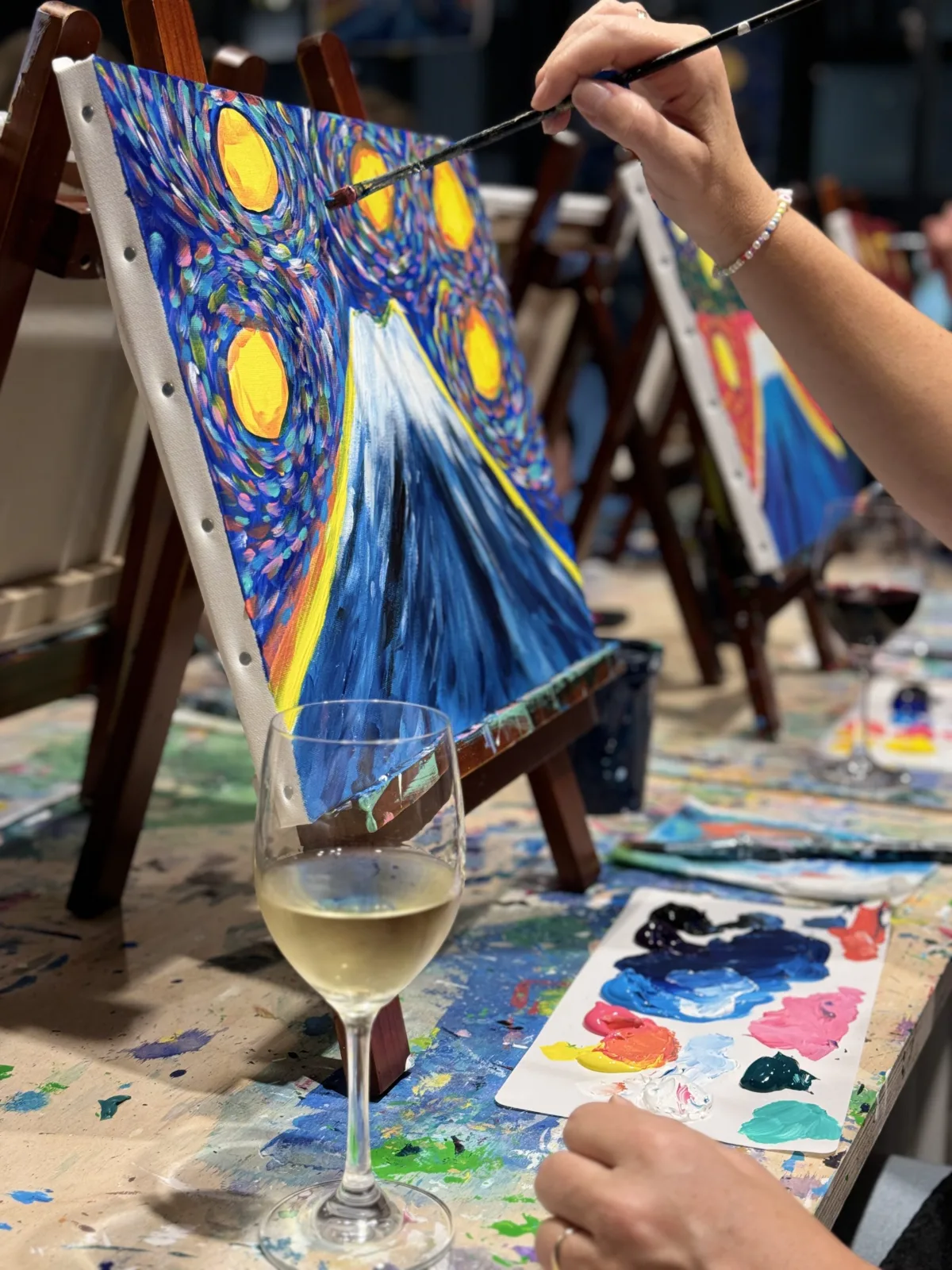 Fuji Van Gogh  2