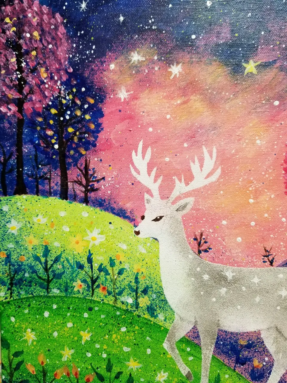 Kids: Dream Forest with White Deer  2