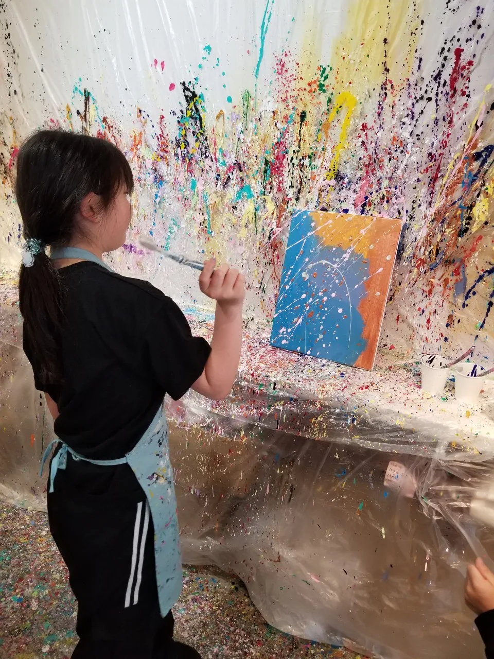 Kids: Action Painting 4
