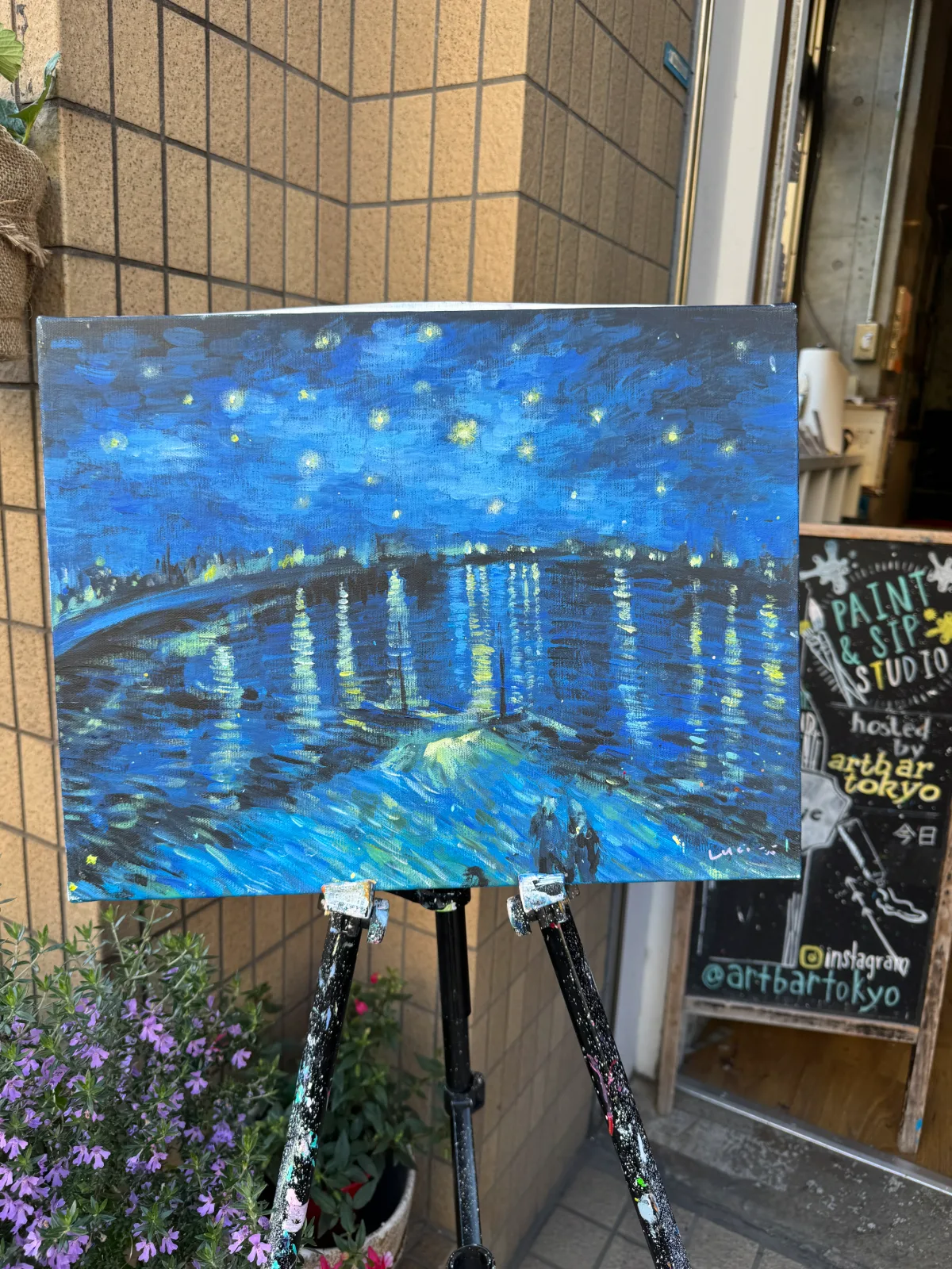 Van Gogh Starry Night Over the Rhone 3