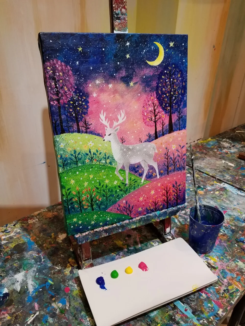 Kids: Dream Forest with White Deer  3