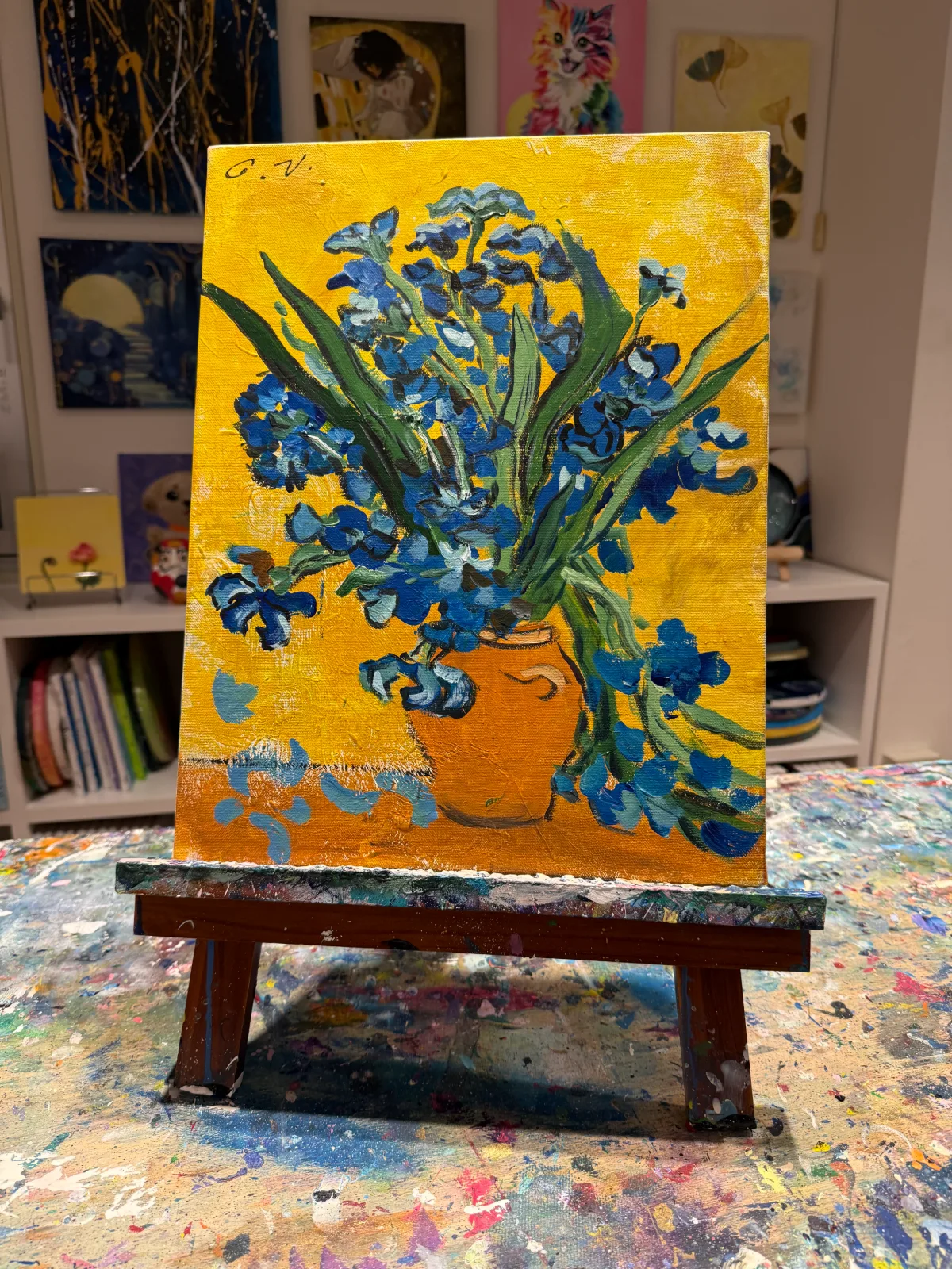 Van Gogh: Iris 2