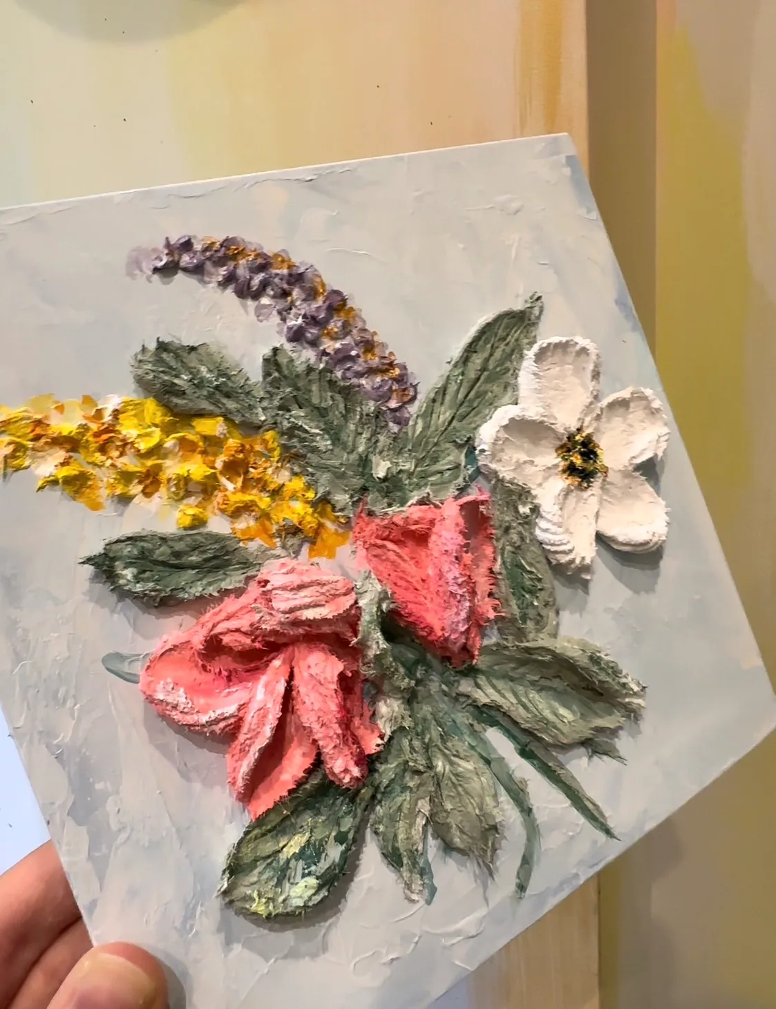 Introduction to Sculpture Painting- Spring Bouquet 4