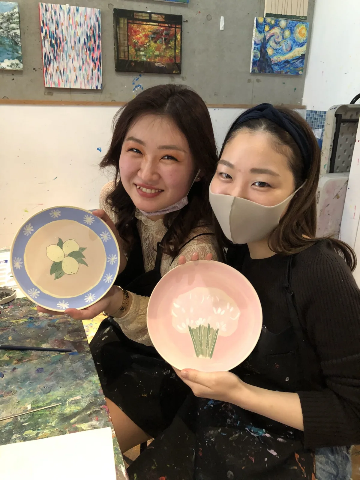 Plate Glaze Painting 2