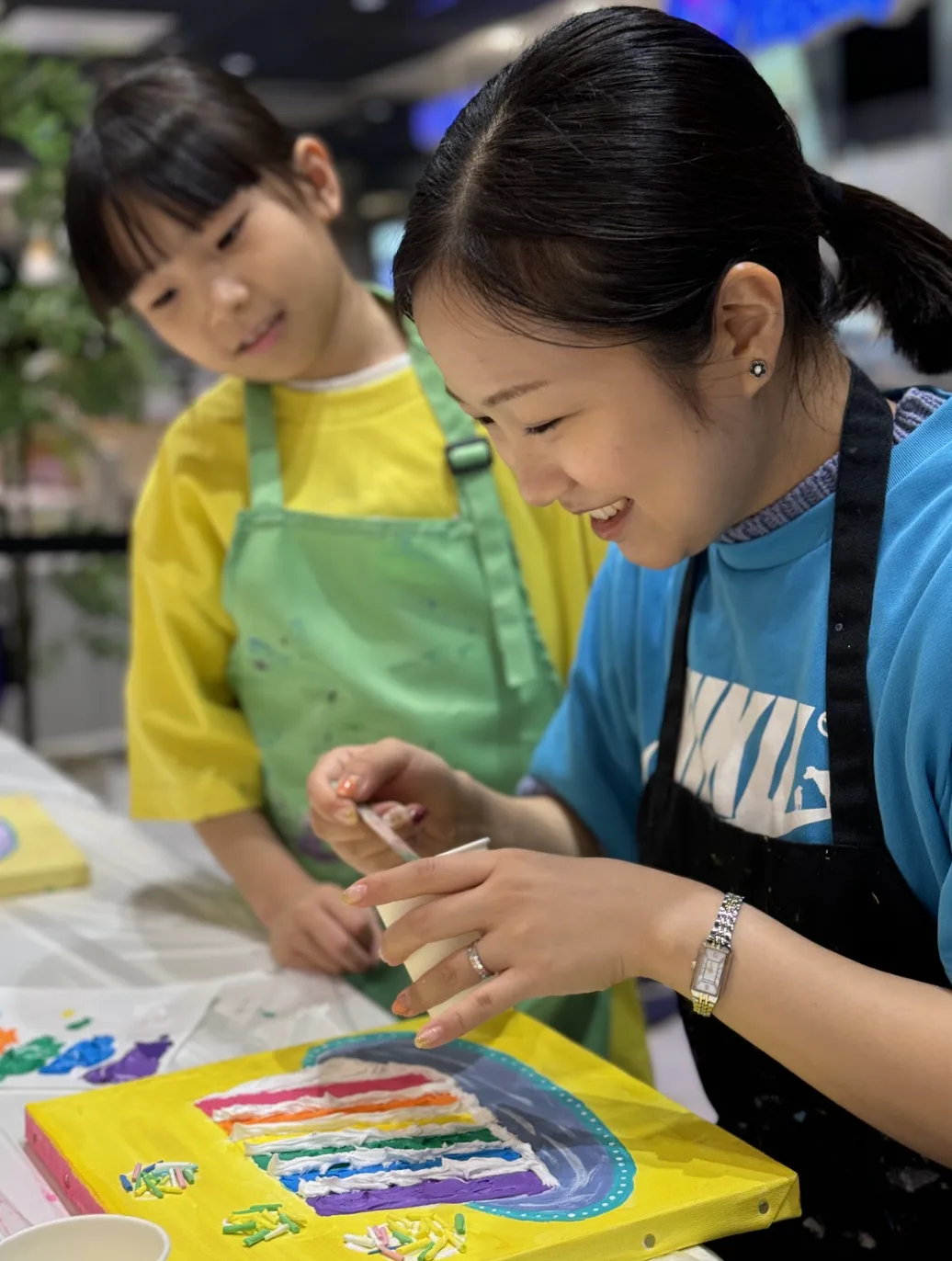 Parent & Child: Texture Art Sweets 3