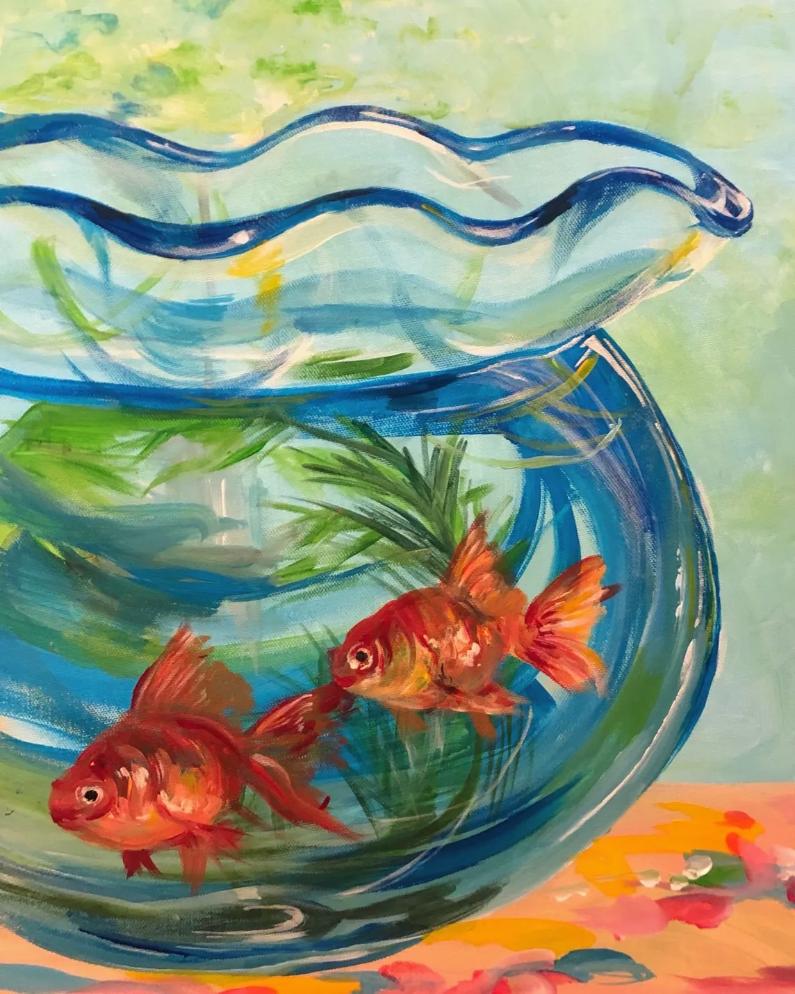 Goldfish in Bowl