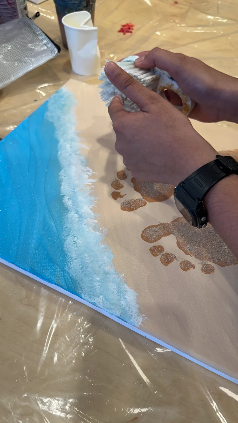 Kids: Footprints in the Sand 4