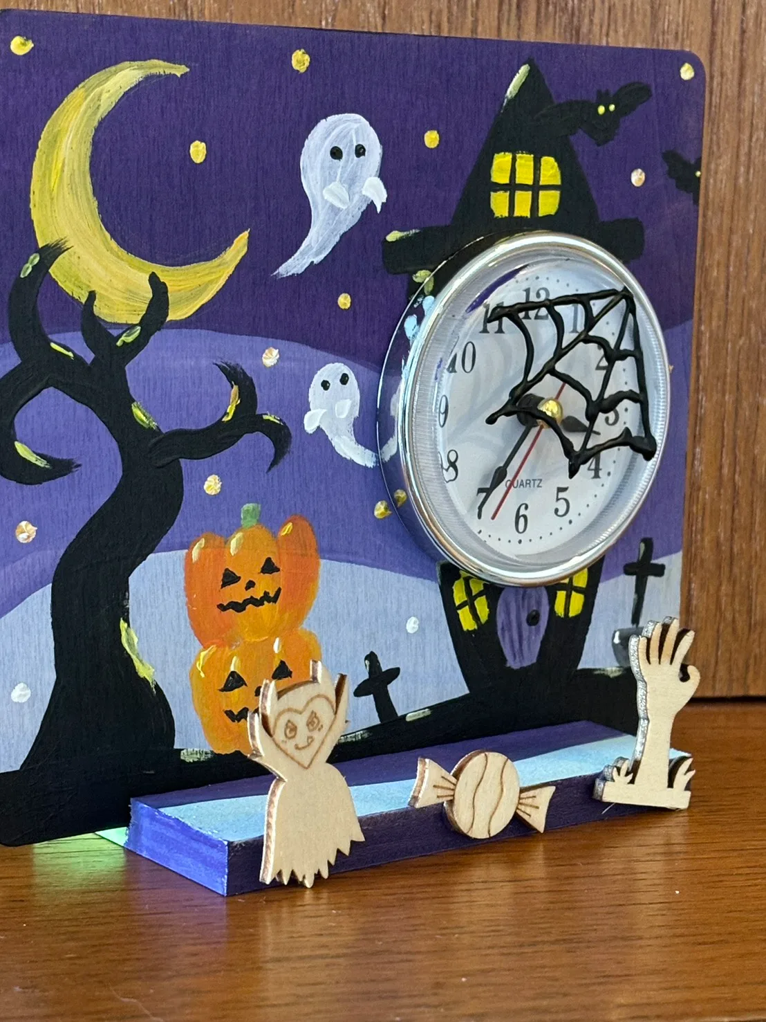 キッズ: ハロウィン 時計 3