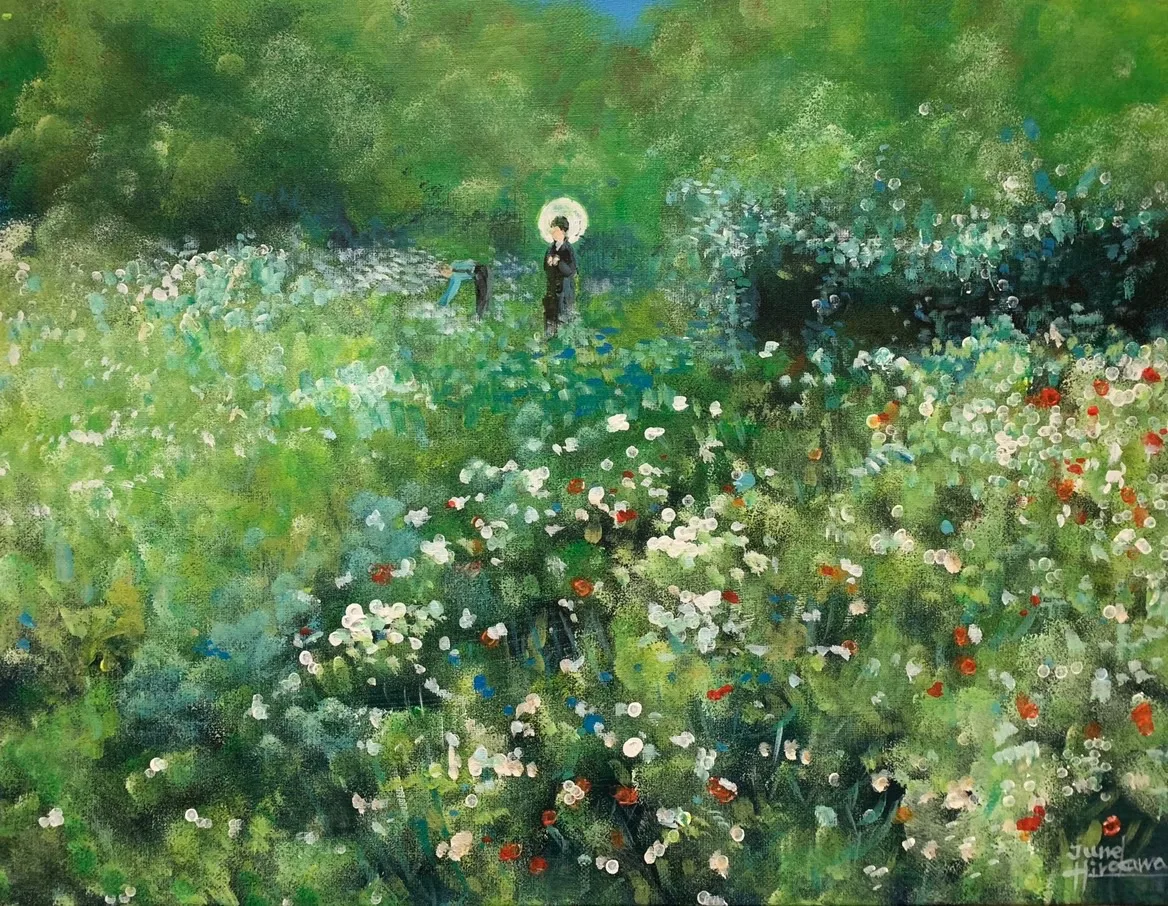 Renoir: Woman in the Garden with a Parasol