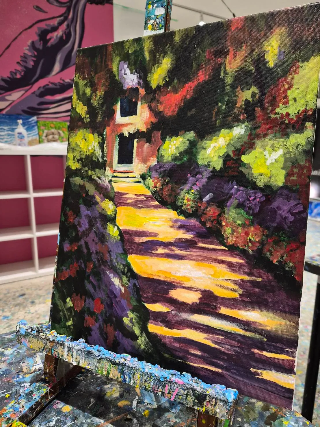 Monet: Garden Path at Giverny 2