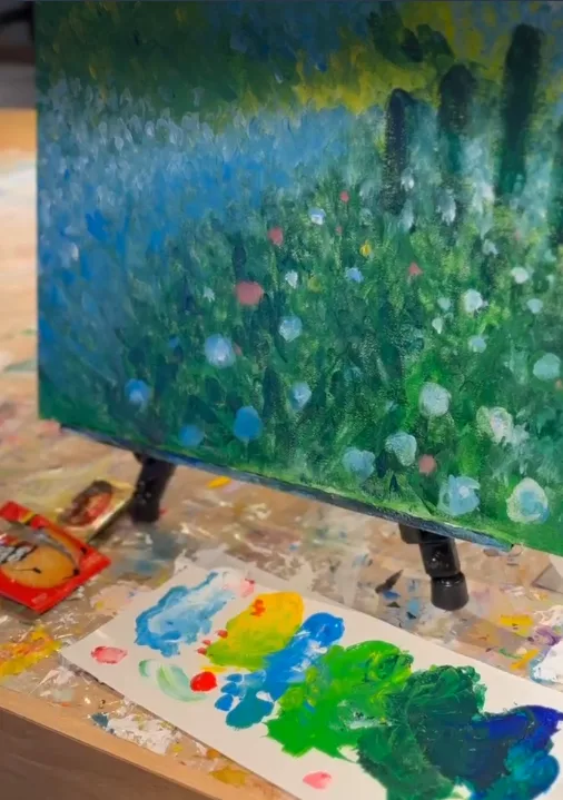Renoir's summer landscape /u 2