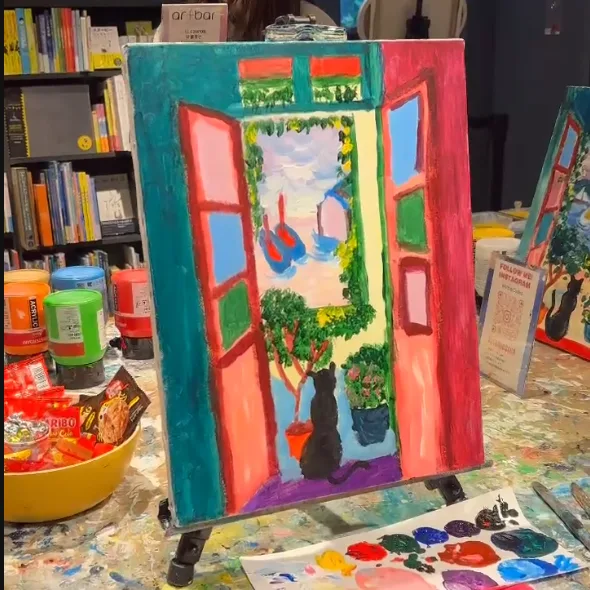 Matisse - cat print /u 2