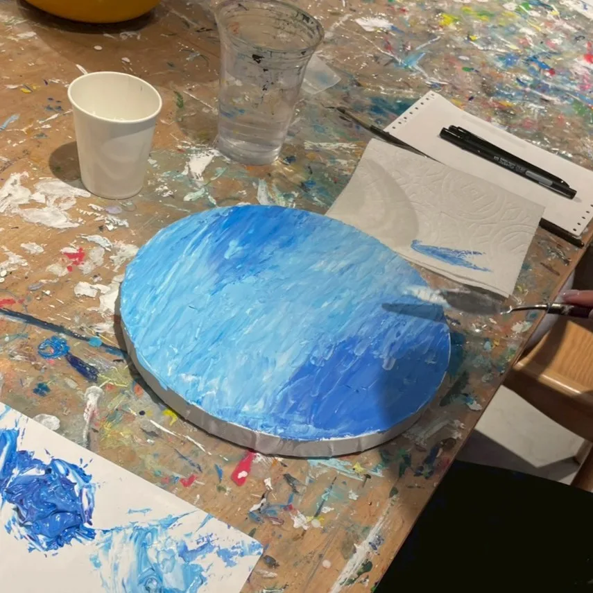 Textured Art Monet Waterlilies /u 4