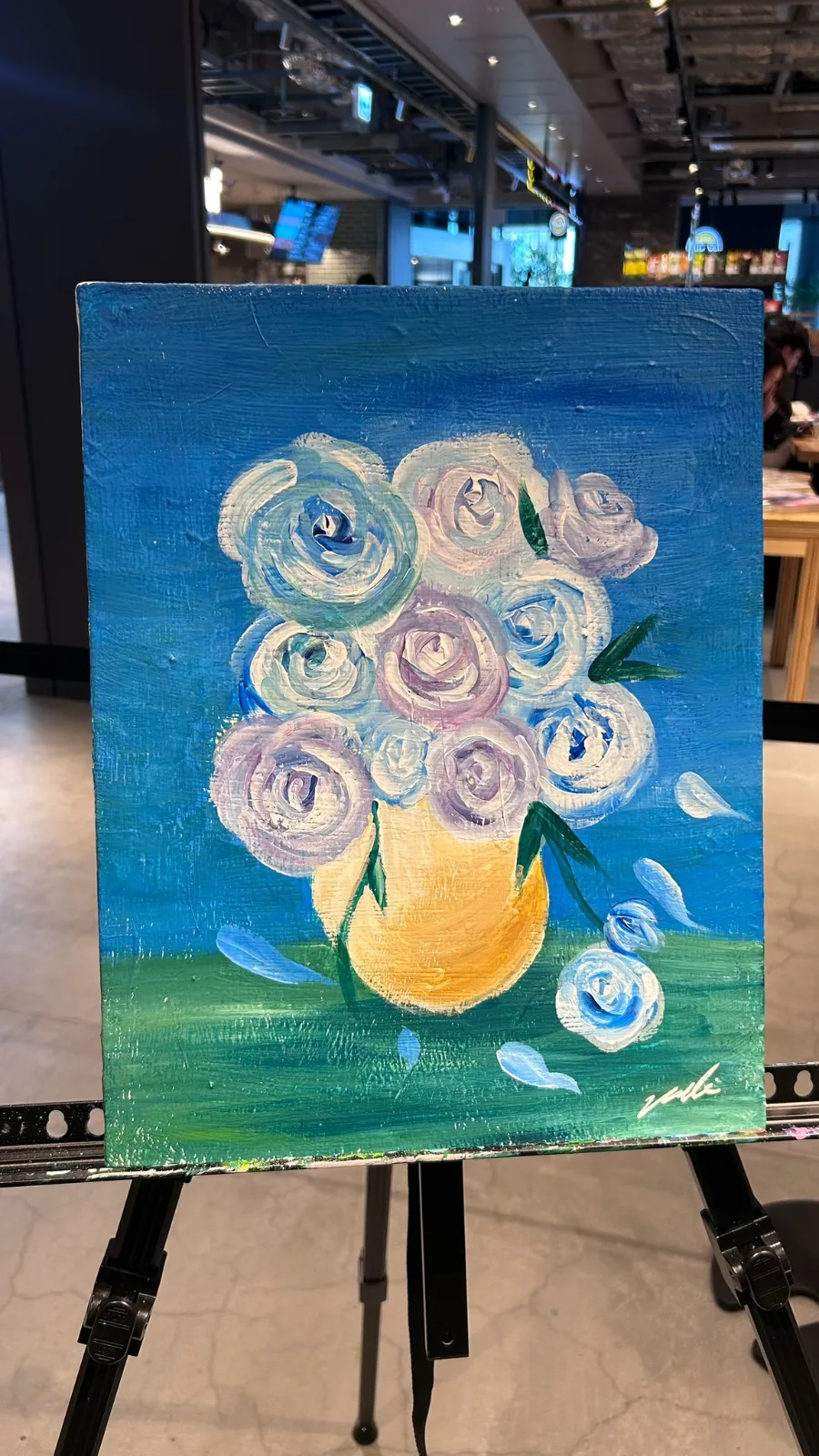 Van Gogh White Roses /h 2