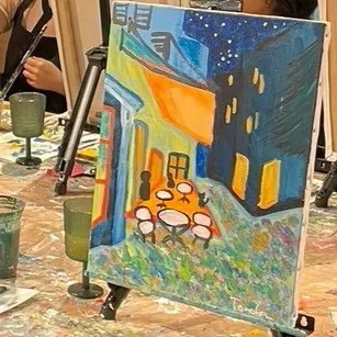 VAN GOGH CAFE TERRACE /u 3