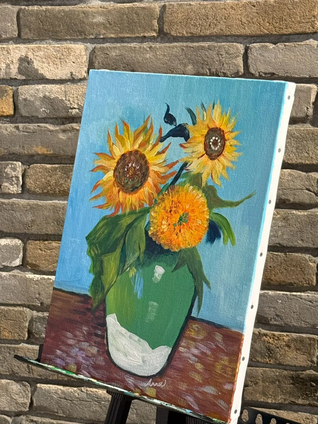 VAN GOGH SUNFLOWERS/u 4
