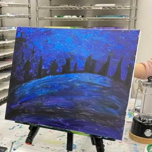 Starry night over the Rhone /n 3