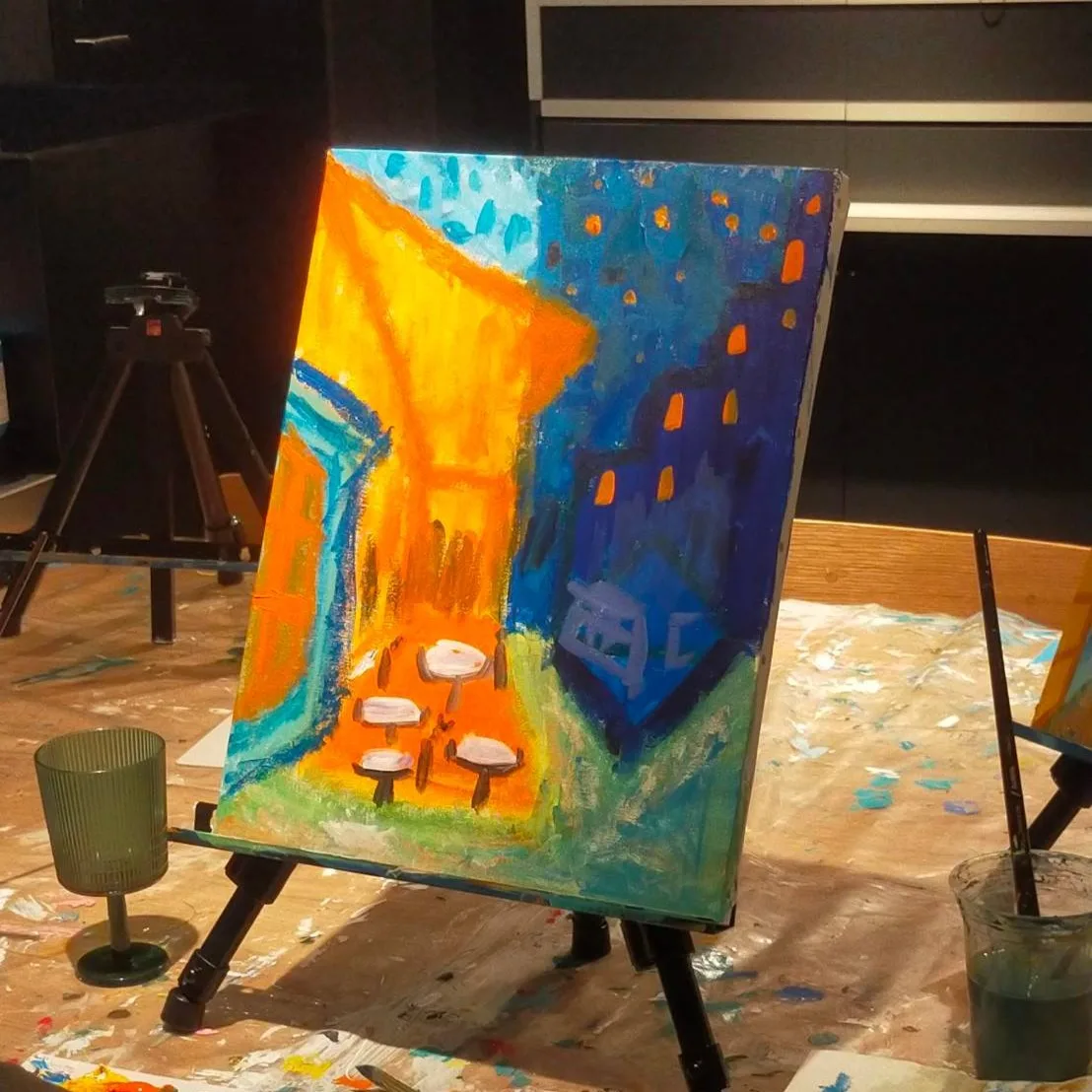 VAN GOGH CAFE TERRACE /u 4