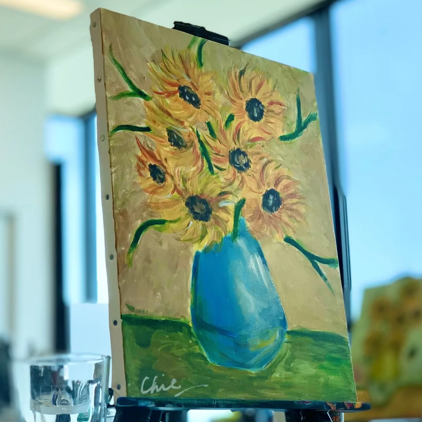 VAN GOGH SUNFLOWERS/n 4