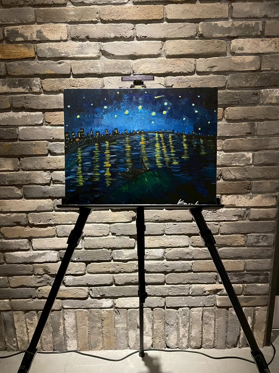 Starry night over the Rhone /u 3