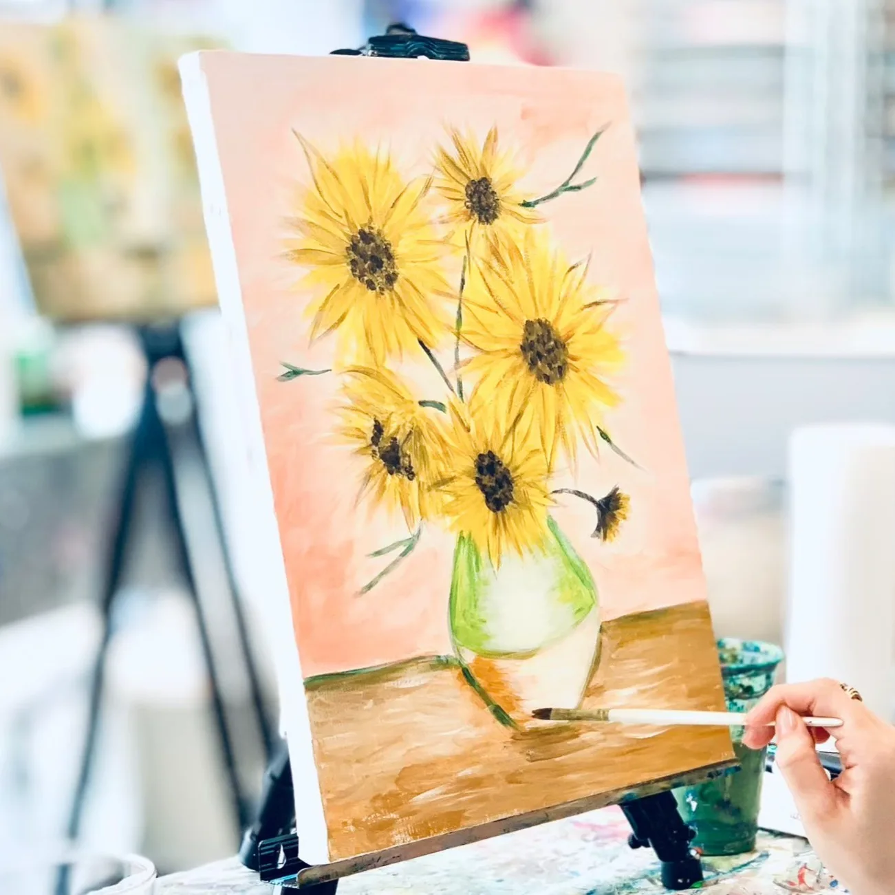 VAN GOGH SUNFLOWERS/n 3