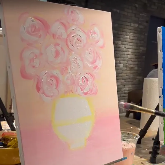 Van Gogh White Roses /u 4