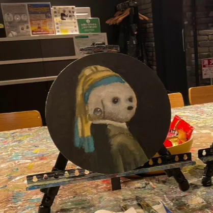 Cats and Dogs with a Pearl Earring /u 4